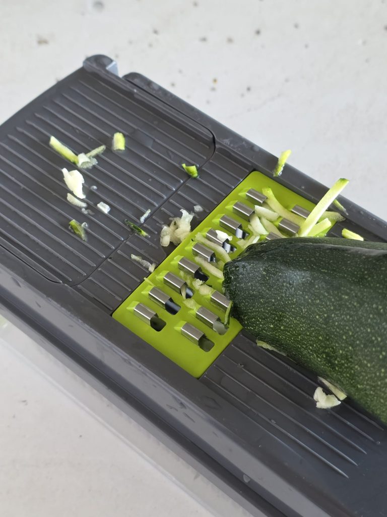 Courgette en ricotta gehaktballen