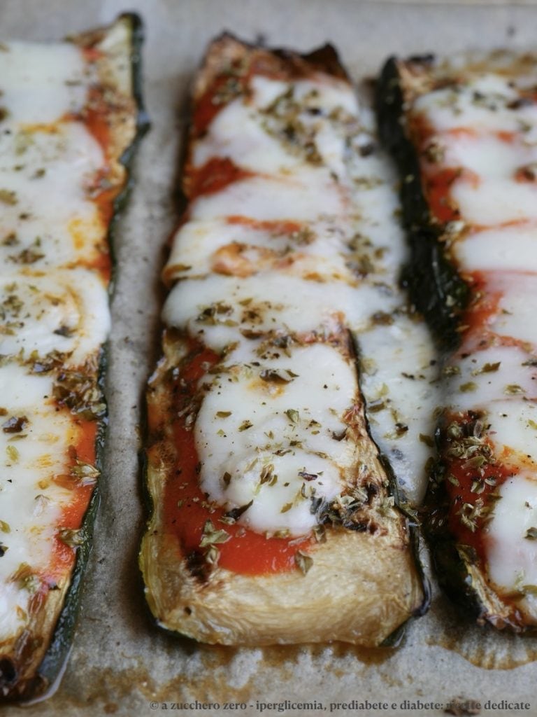 Lichte courgettes alla pizzaiola
