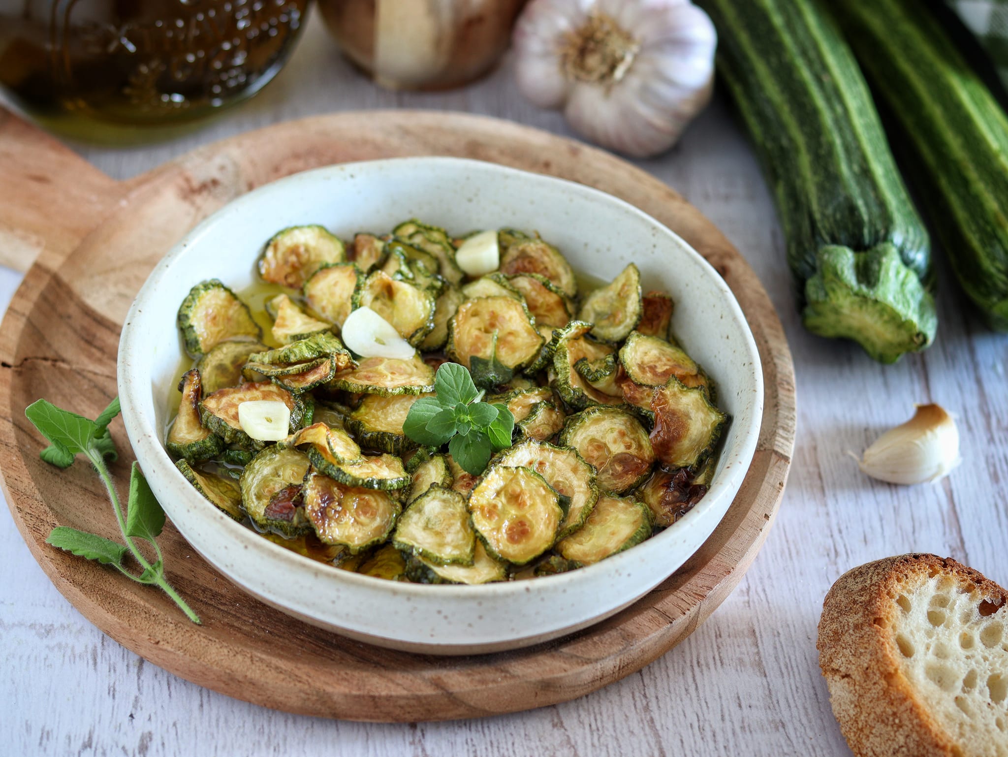 Courgettes alla scapece
