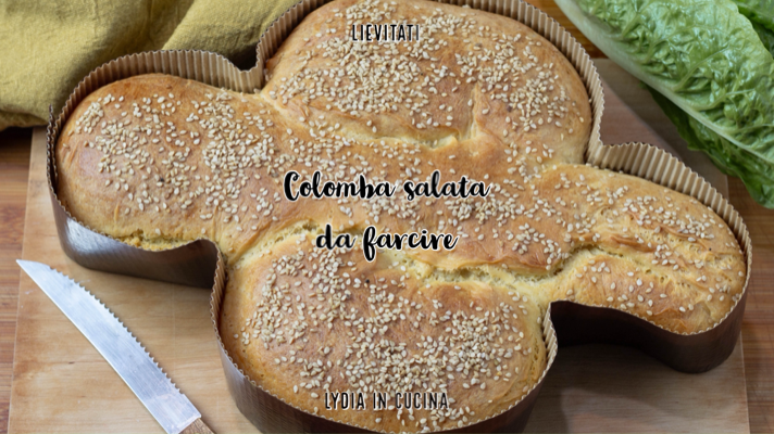 Hartige colomba om te vullen, makkelijk recept