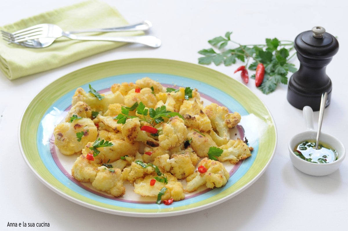 Gepaneerde bloemkool uit de oven