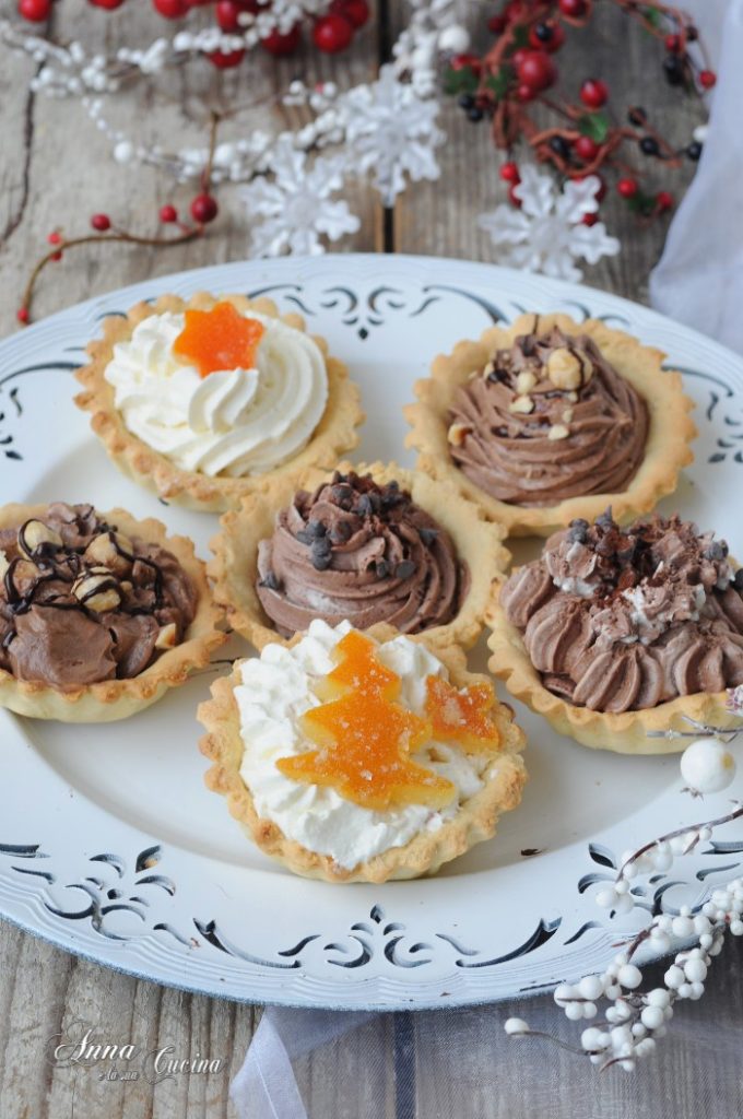 Mini-taartjes met snelle mascarponecrème
