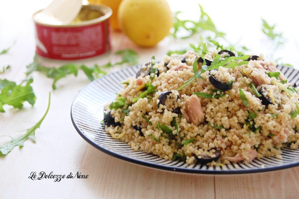 COUSCOUS MET TONIJN EN CITROEN