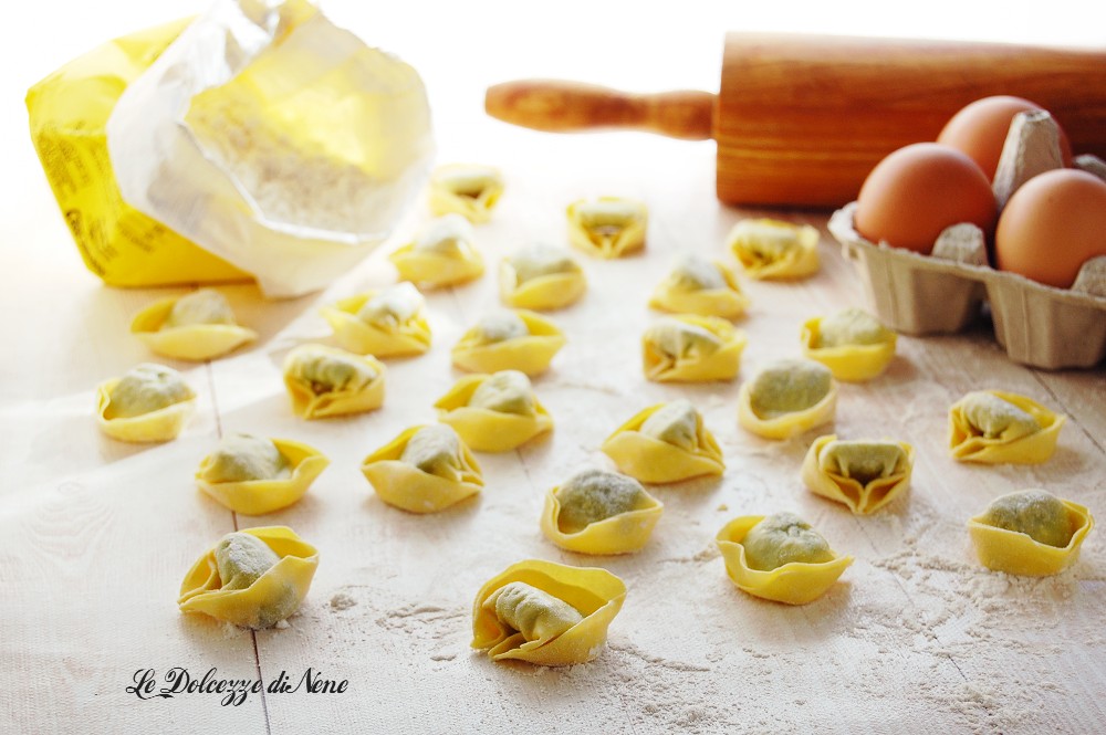 TORTELLONI MET RICOTTA EN SPINAZIE