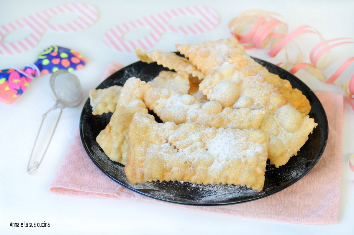 Krokante chiacchiere zonder gist en boter