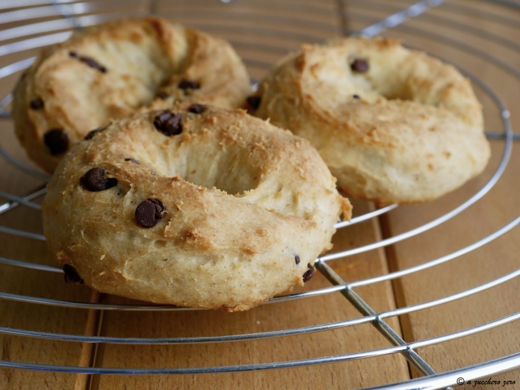 Deeg met lage glycemische index voor ricottadesserts donut