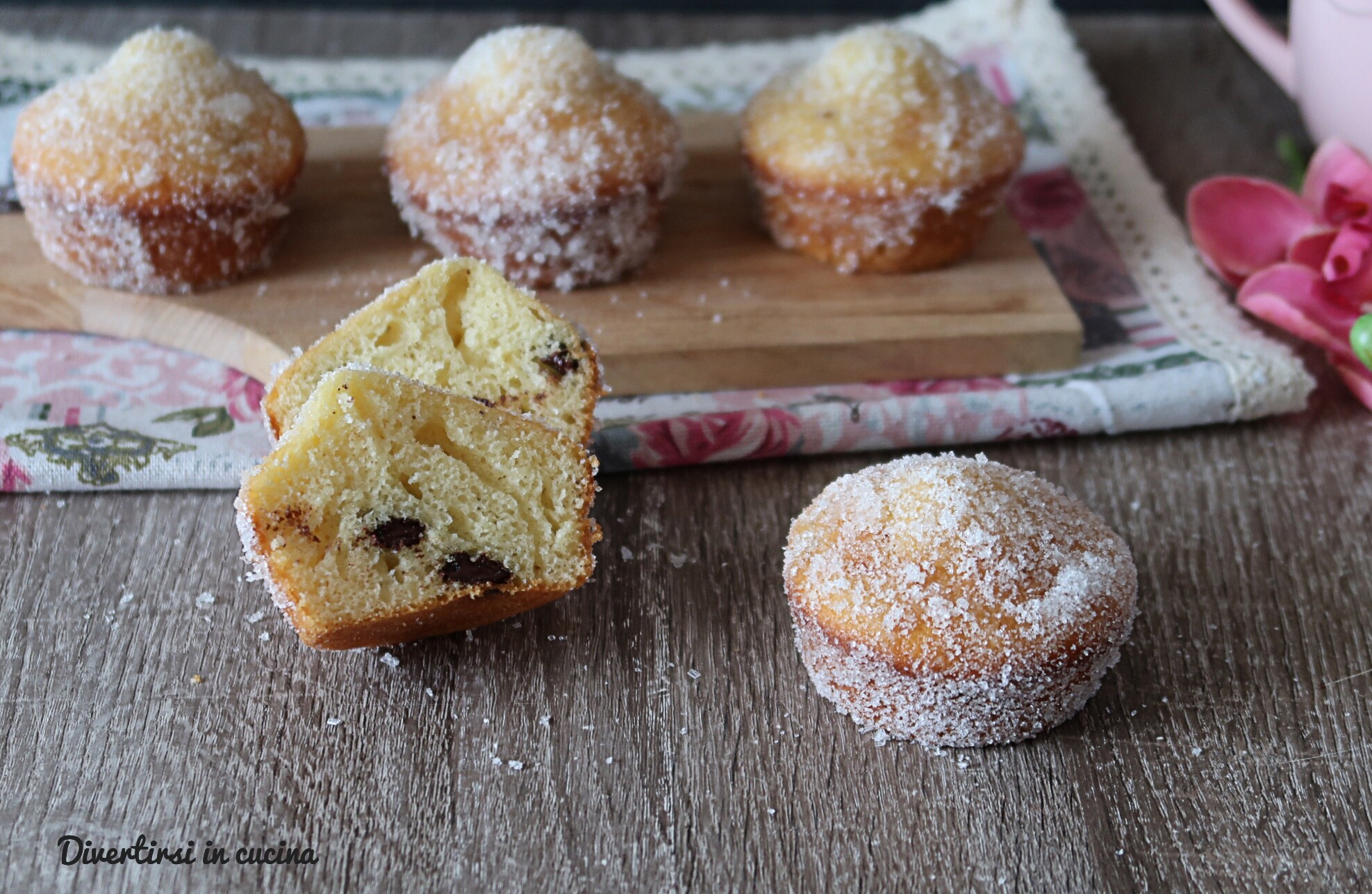 Duffins met chocoladestukjes