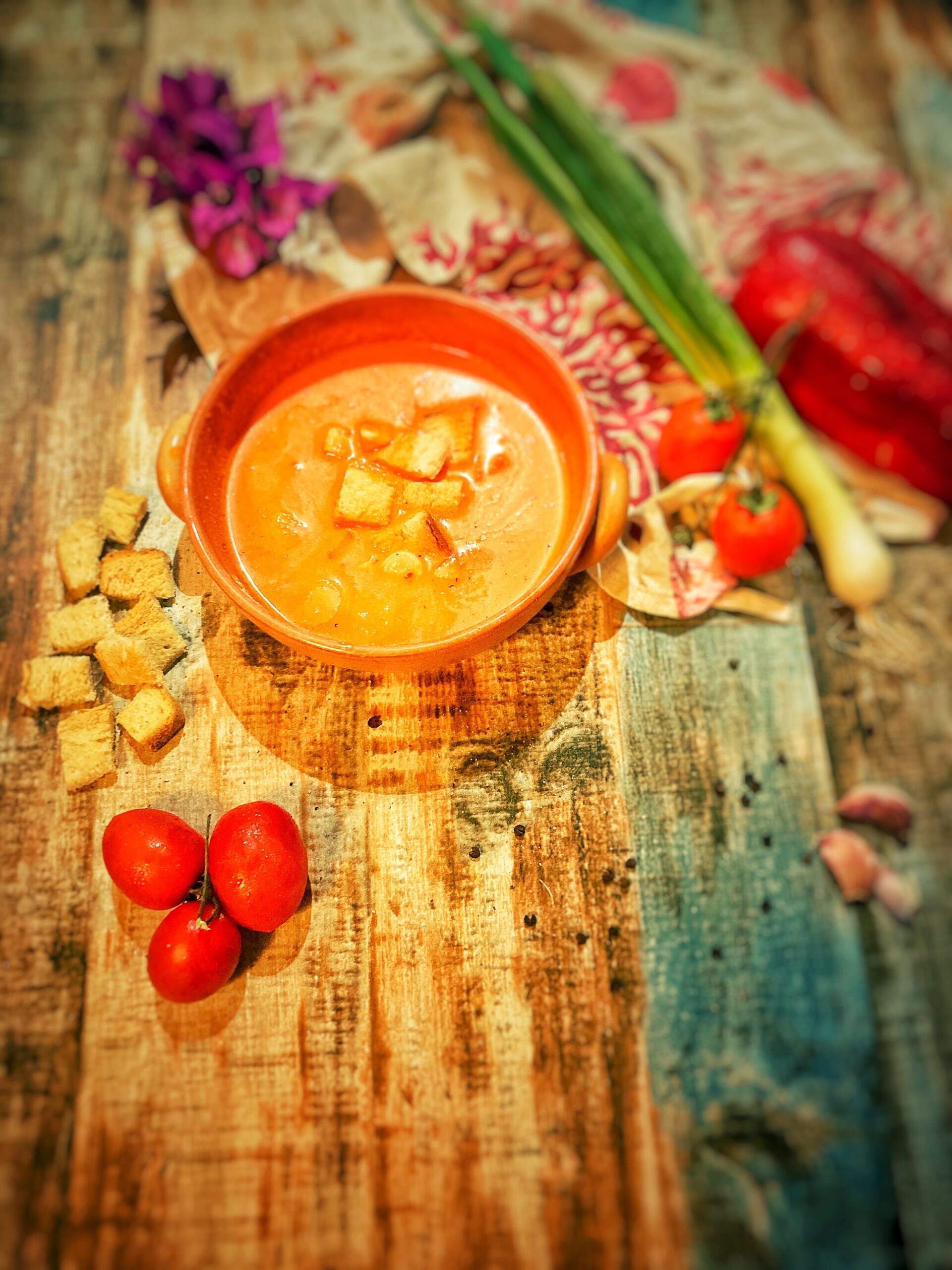 Andalusische gazpacho (Spanje)