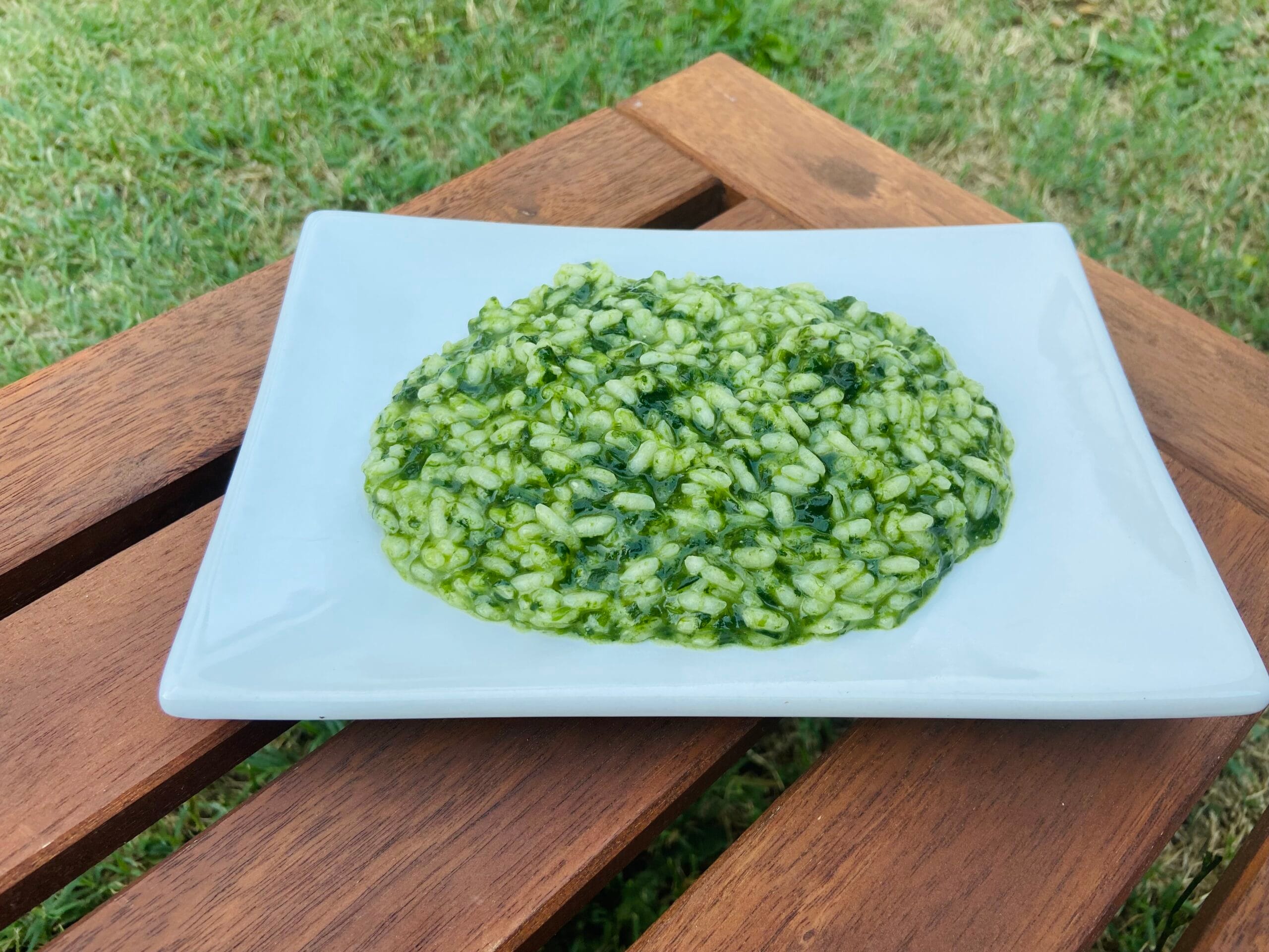 Risotto met spinazie