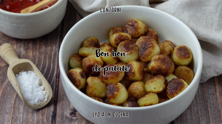 Aardappel bonbons, heel eenvoudig recept met slechts 4 ingrediënten