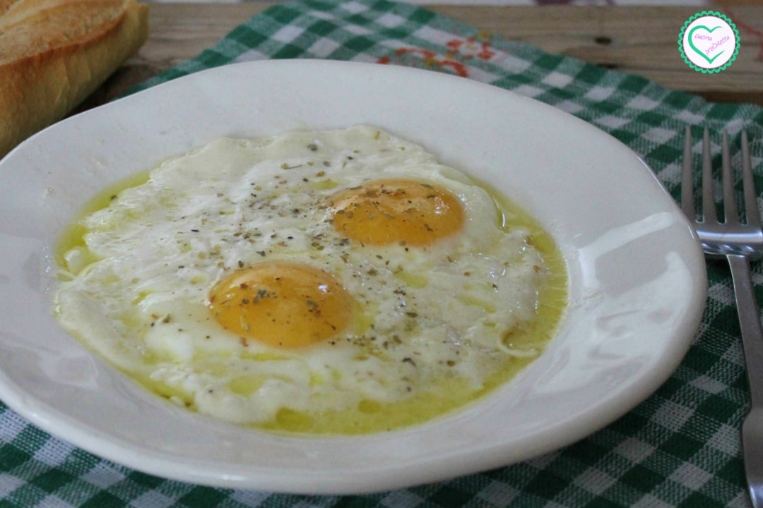 Eieren met mozzarella