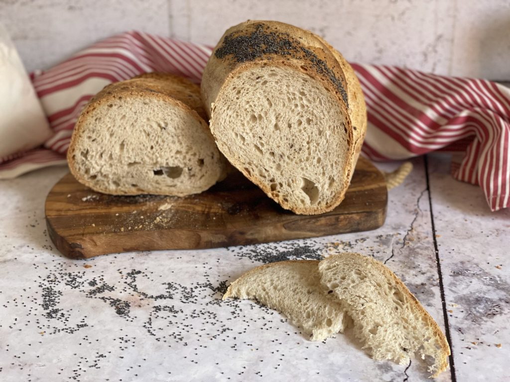 meergranenbrood met zuurdesem