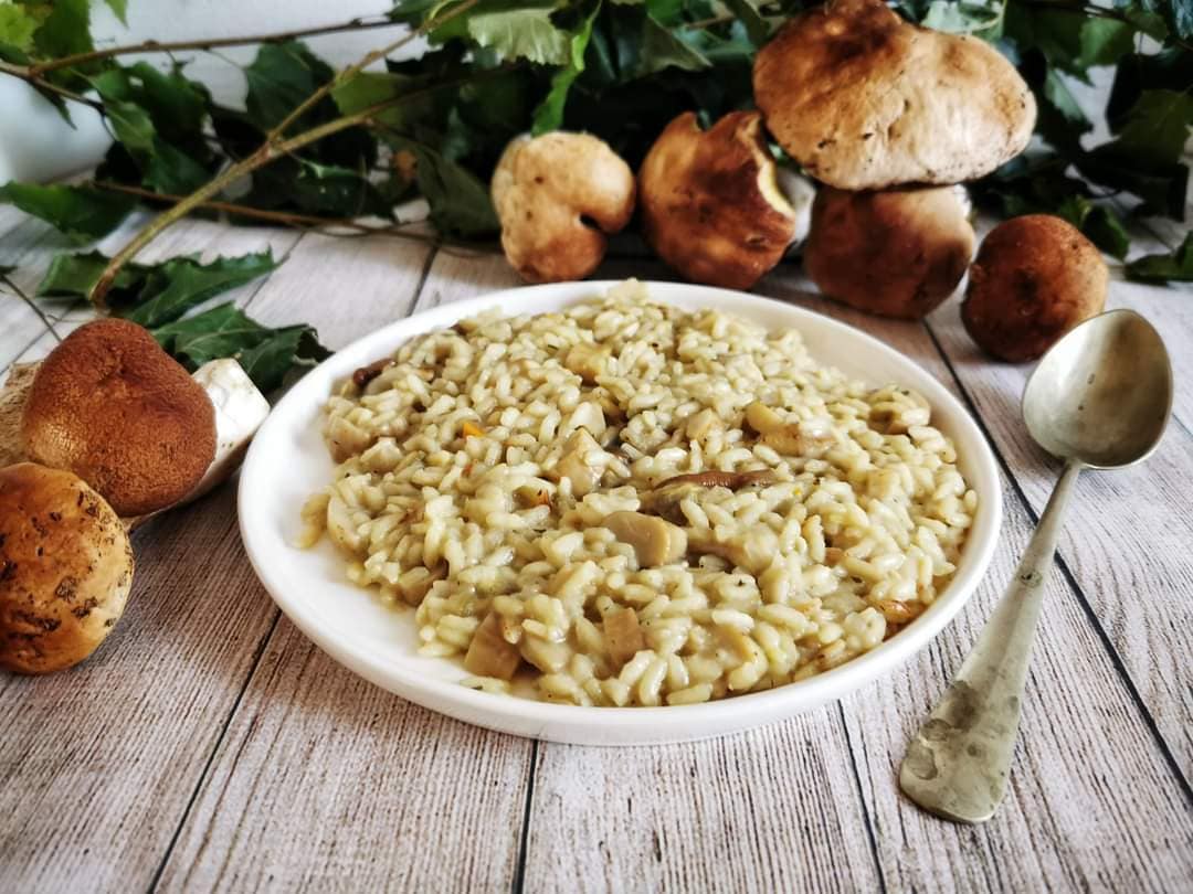 RISOTTO MET VERSE PORCINI CHAMPIGNONS