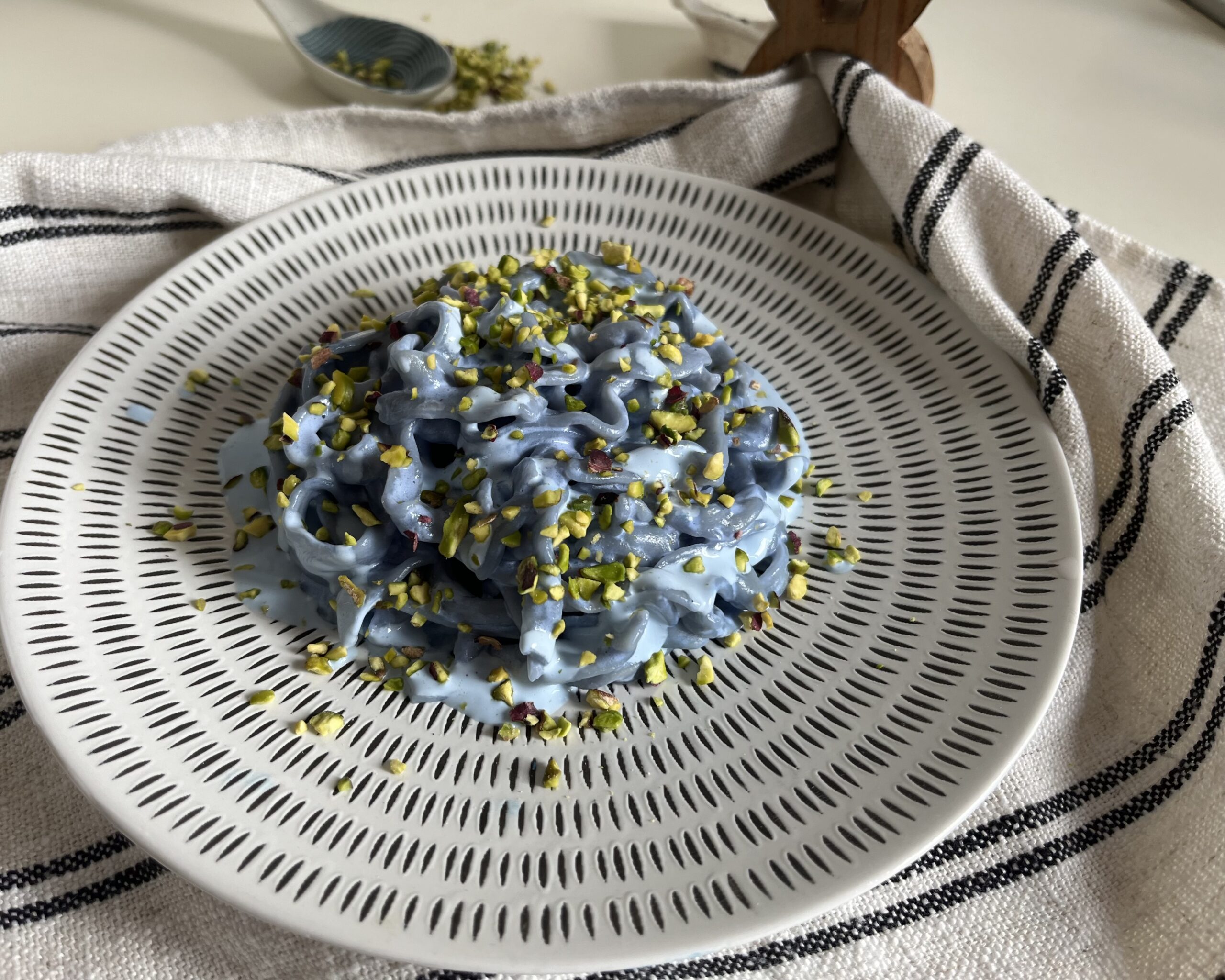 Tagliatelle alla spirulina