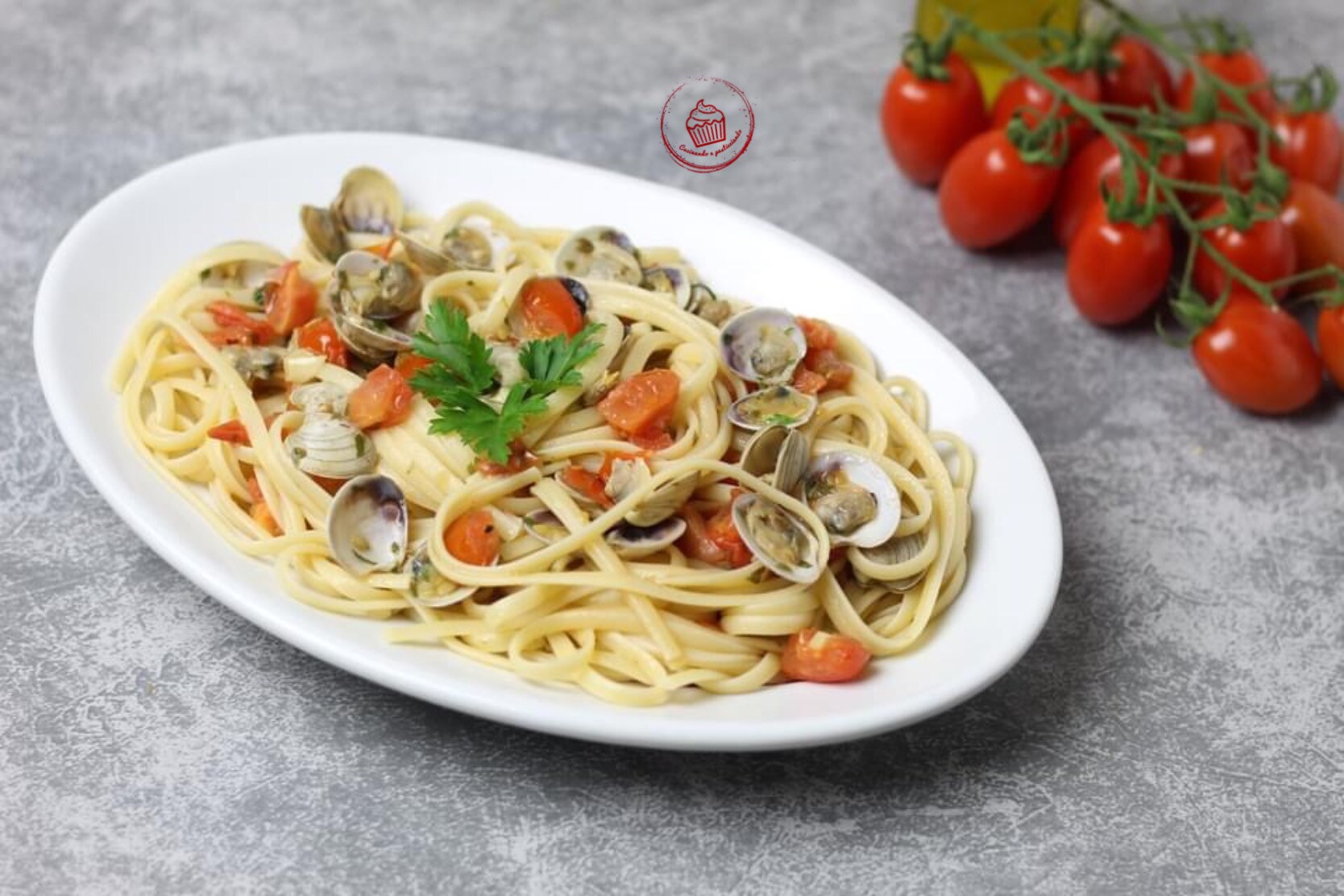 Linguine met venusschelpen