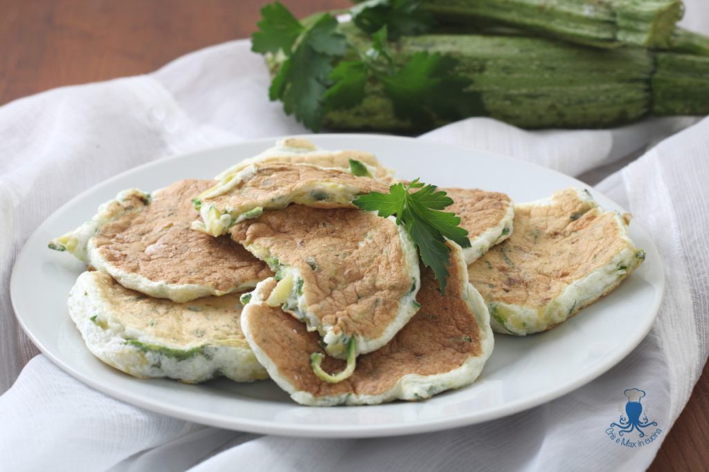 Fit frittata’s met courgettes