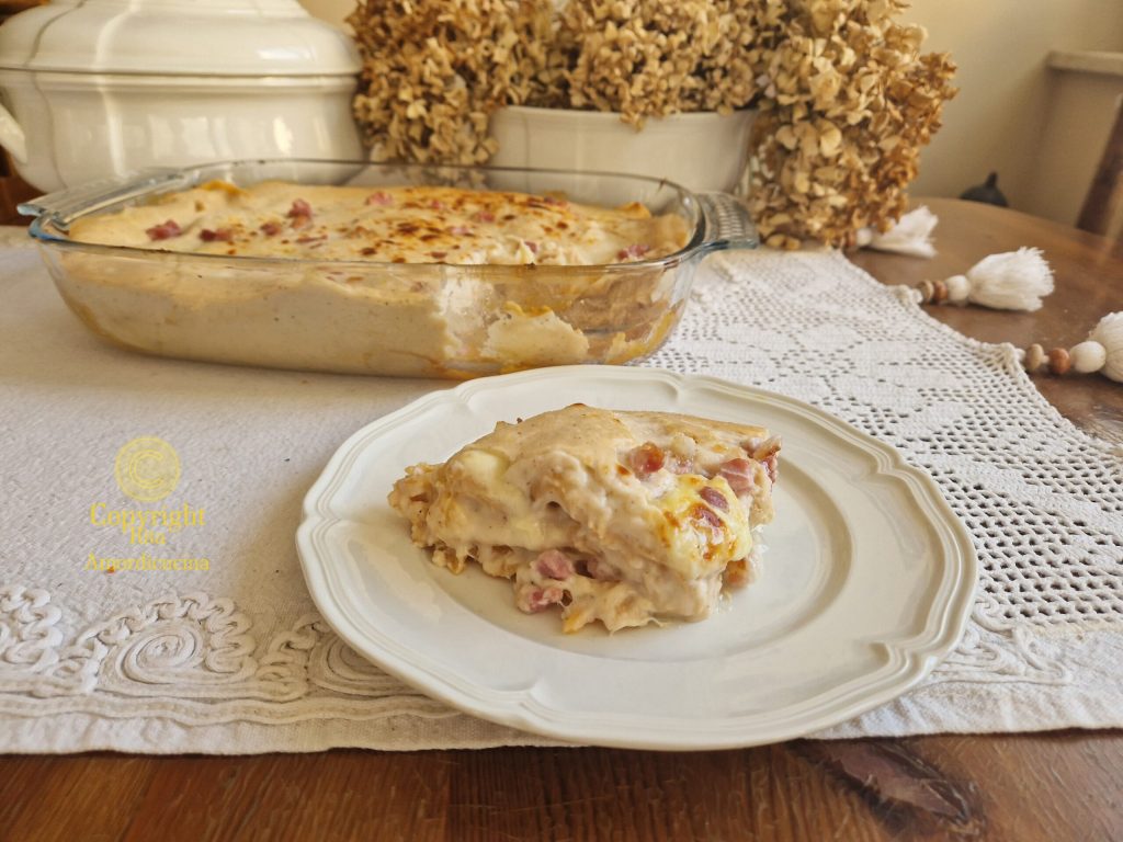 Pompoenlasagne zonder ei