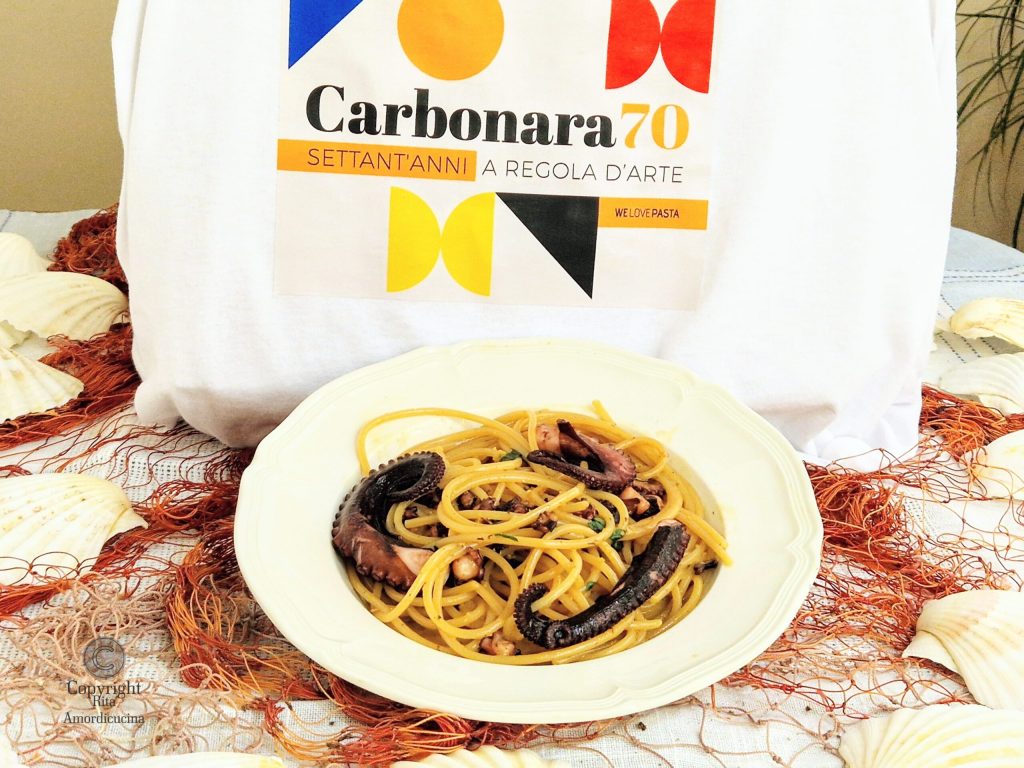 De alternatieve carbonara met een zeetintje