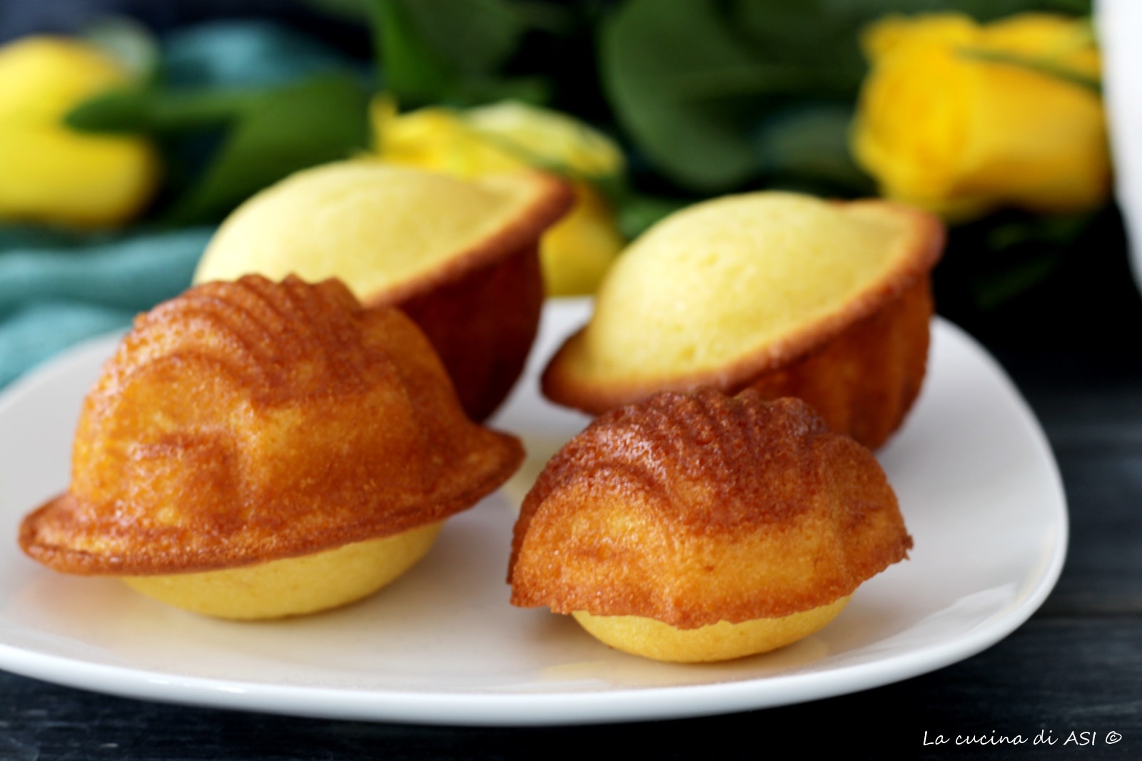 Franse MADELEINES IN SCHELPVORM