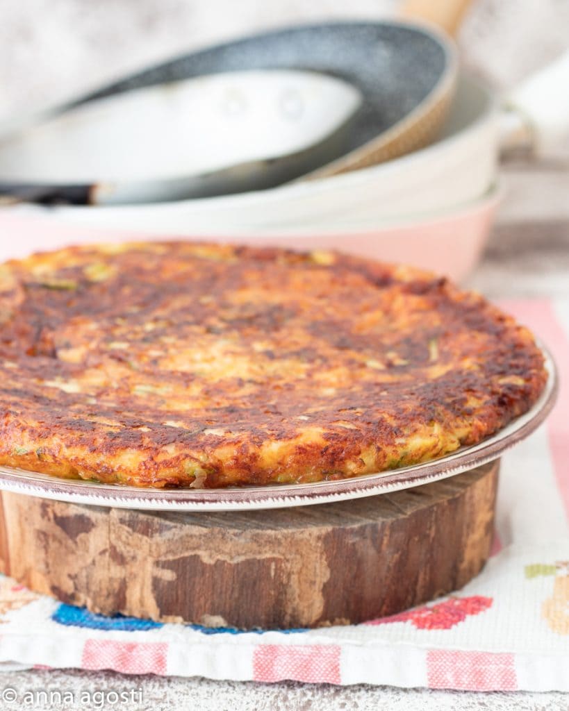 Frico van courgette en kaas