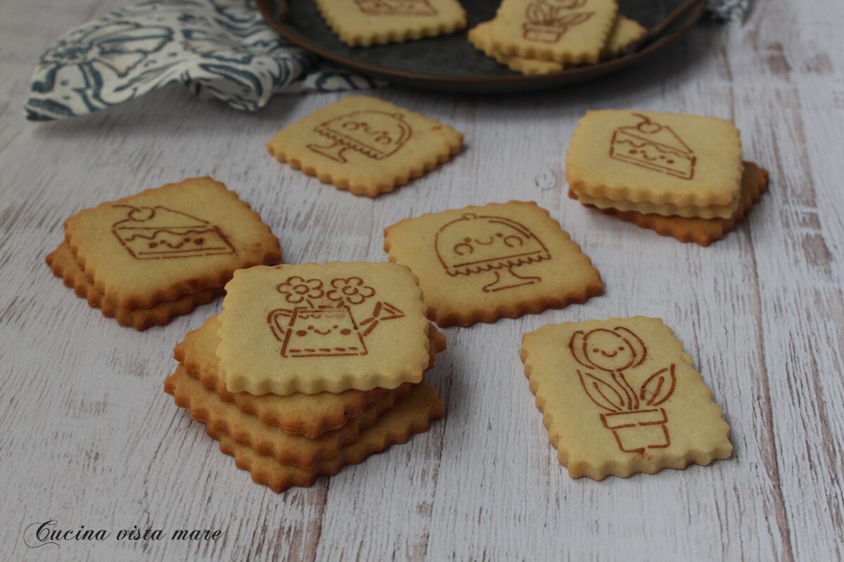 Gedecoreerde zandkoekjes