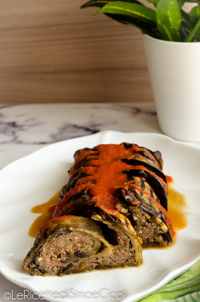 Gegrilde auberginerol