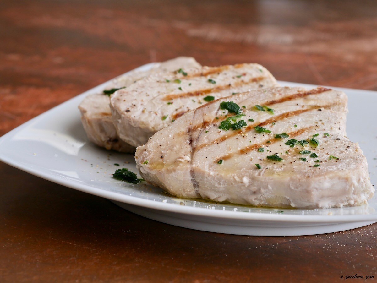 Gegrilde tonijn