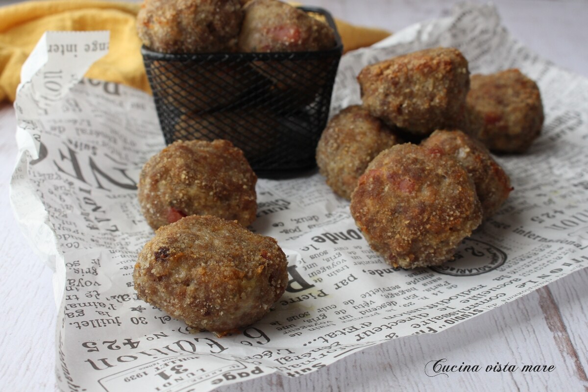 Gehaktballen met spek