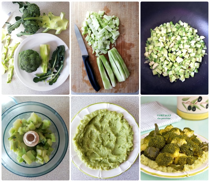 Gekookte broccoli met verspilling vrije saus - ORTAGGI che passione