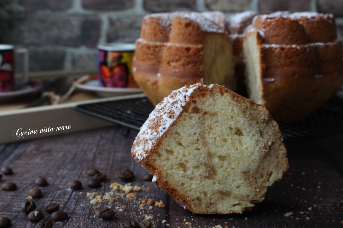 Gemarmerde koffiecake