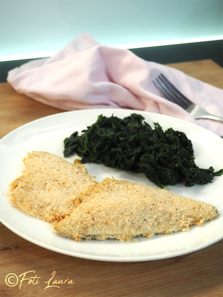 Gepaneerde Doradefilets uit de oven