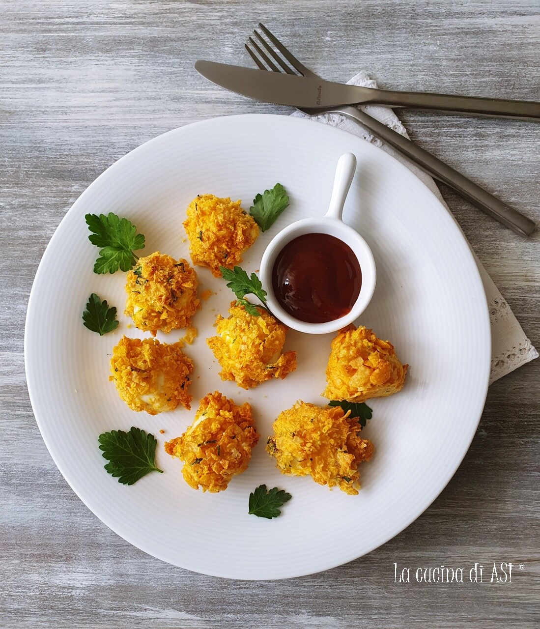 Gepaneerde Mozzarella Hapjes in de Airfryer
