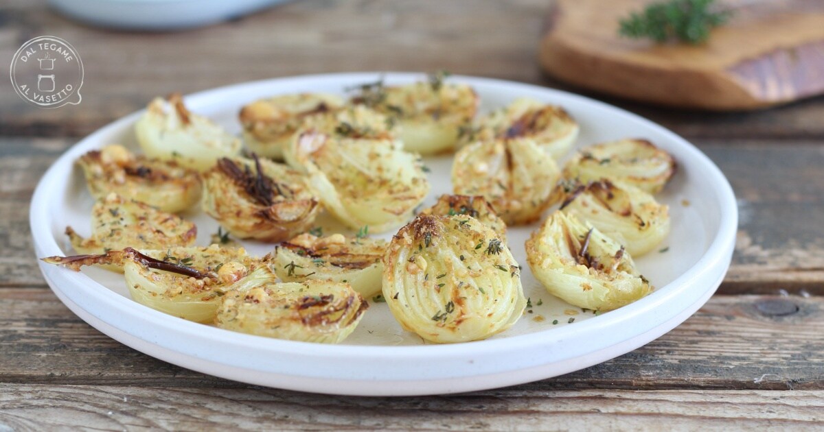 Gestoofde uien in de airfryer