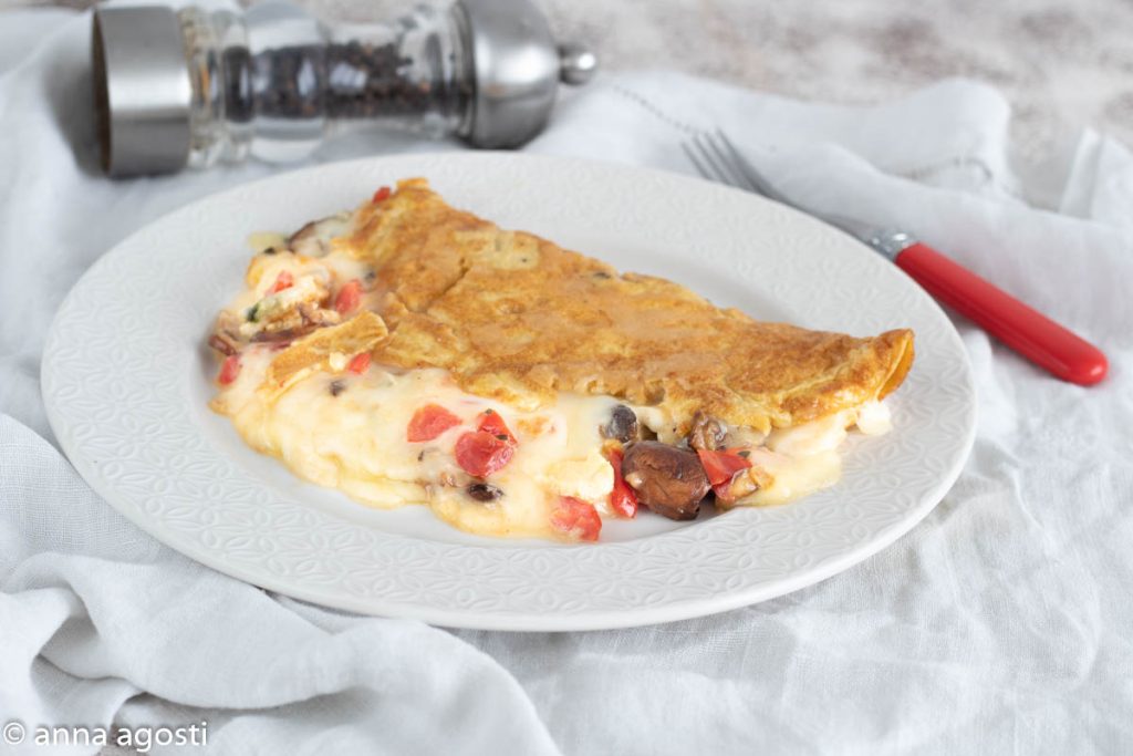 Gevulde kleefomelet