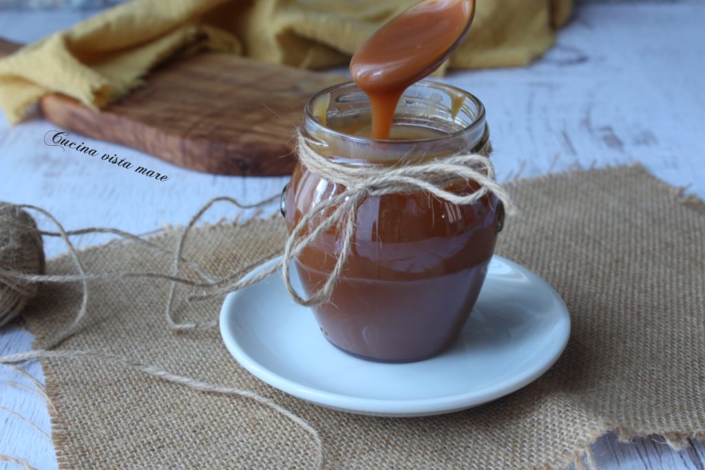 Gezouten karamel Keuken uitzicht op zee