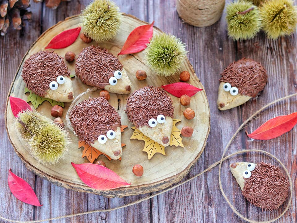 Hazelnoot zandkoekjes