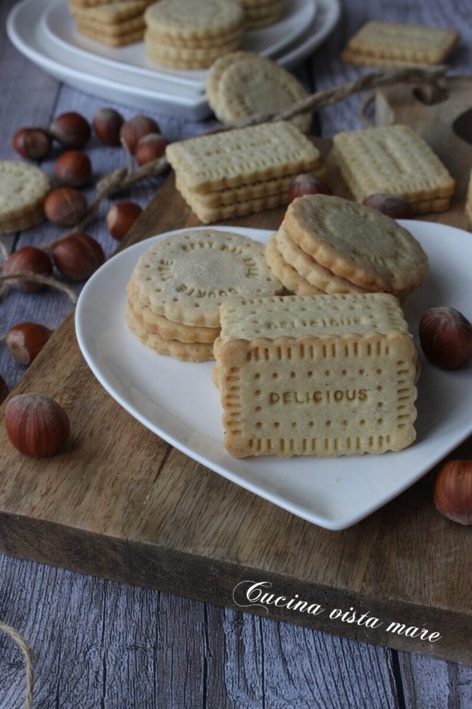 Hazelnoot zandkoekjes Cucina vista mare