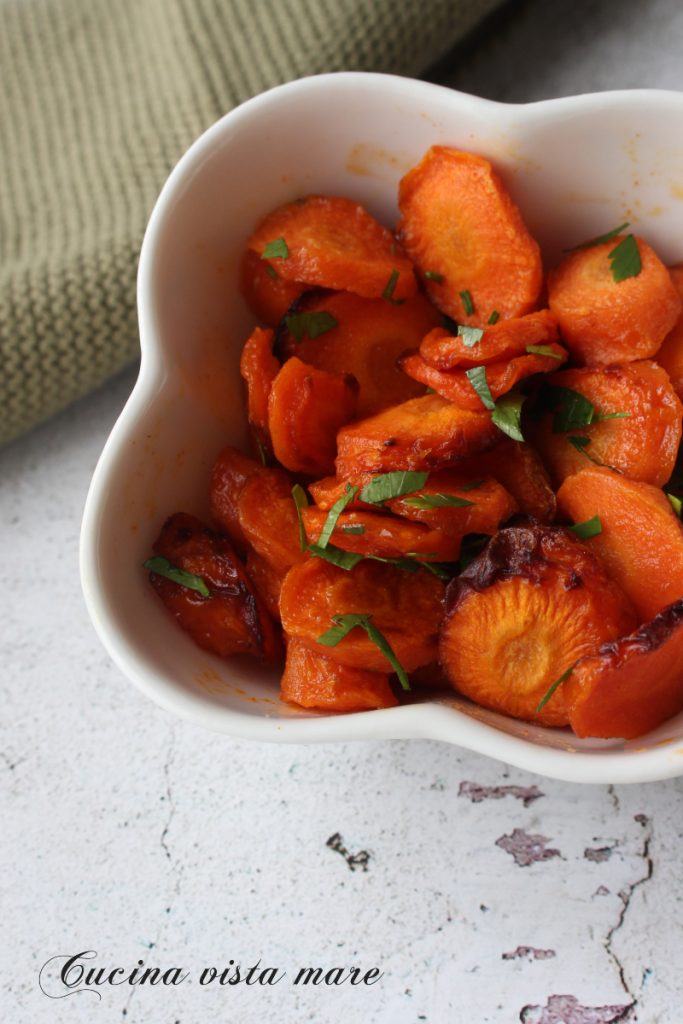 Honingwortelen in de airfryer Cucina vista mare