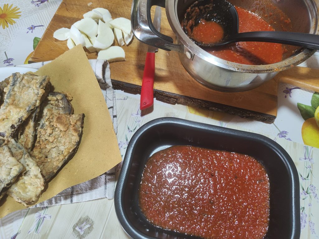 Aubergine Parmigiana het recept van oma