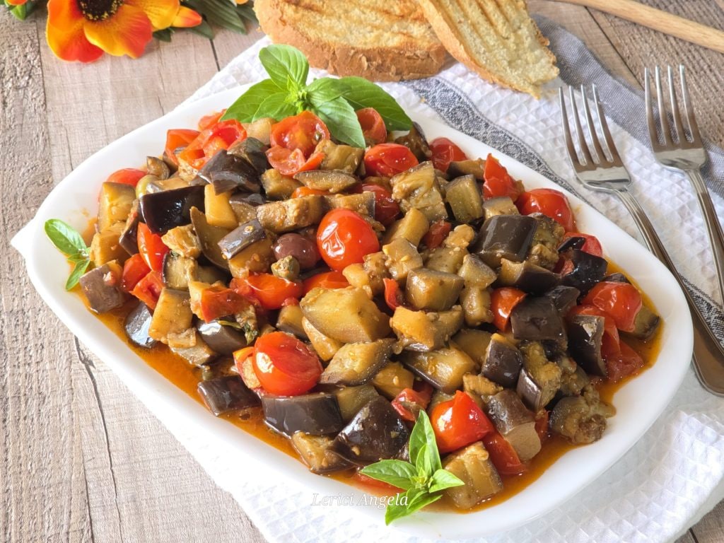 Aubergines alla puttanesca
