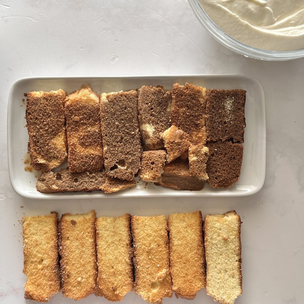 koekjes gedompeld in koffie