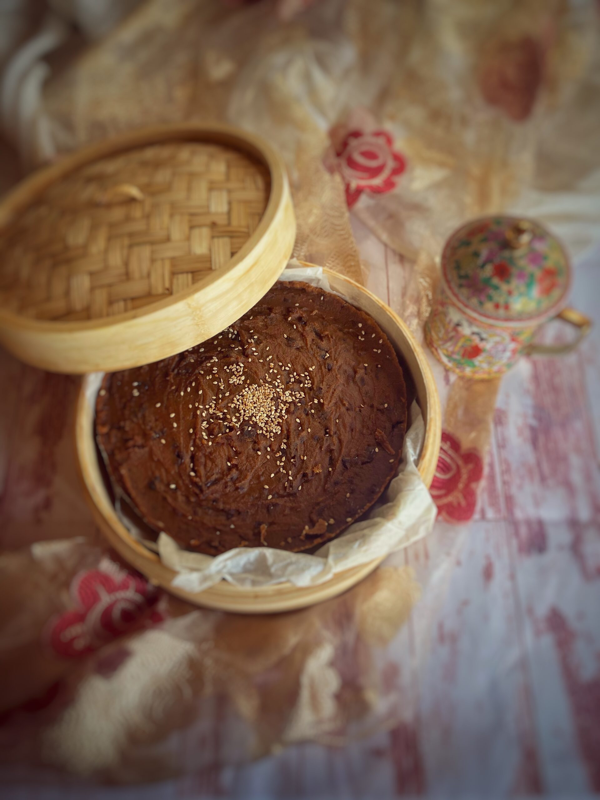 Nian Gao met rode bonen (China)