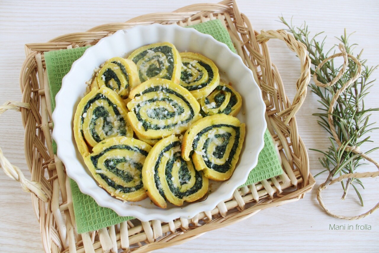 Aardappelrol met Spinazie en Ricotta