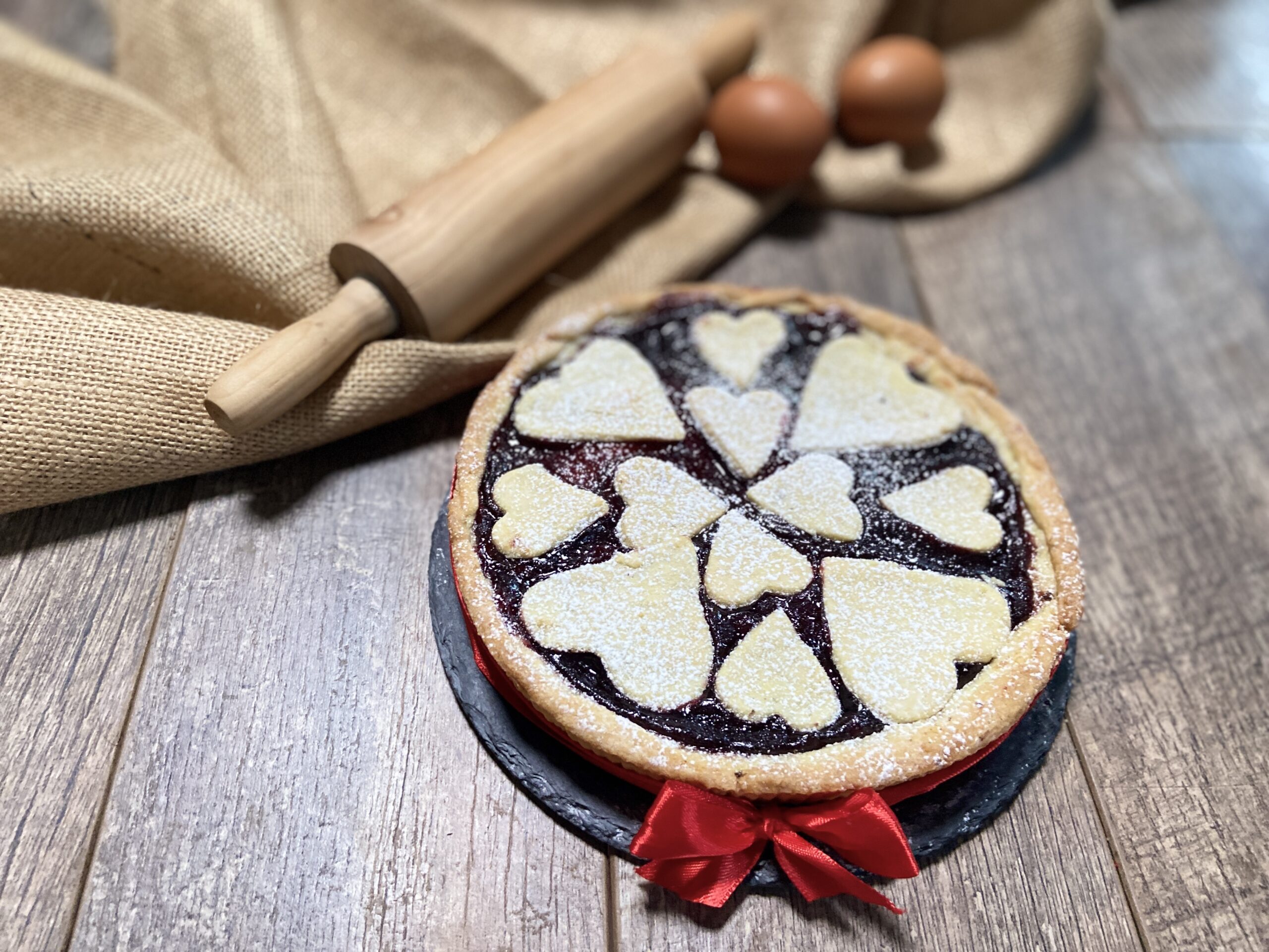 Taart met jam eenvoudig recept