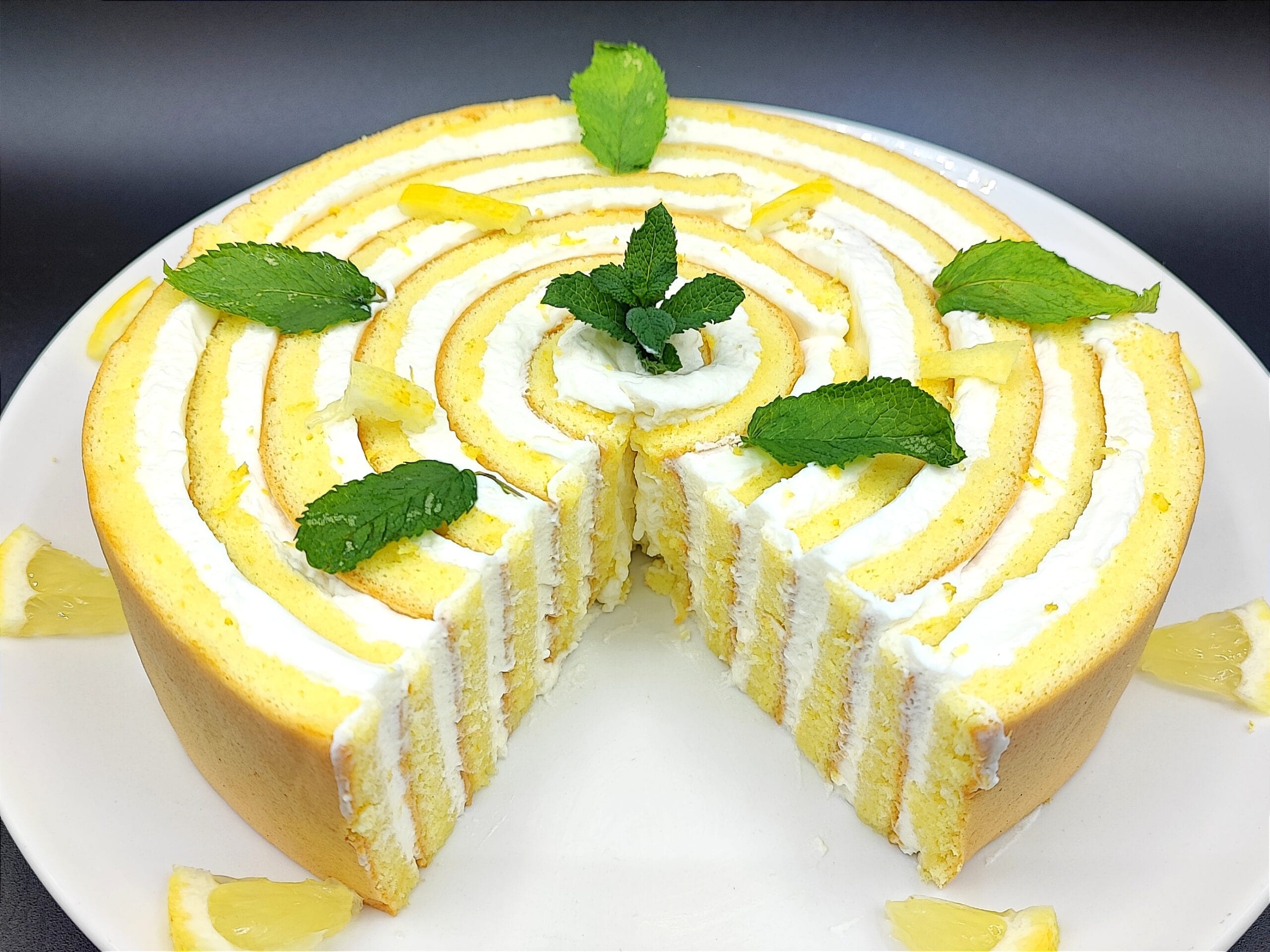 Citroen rolcake