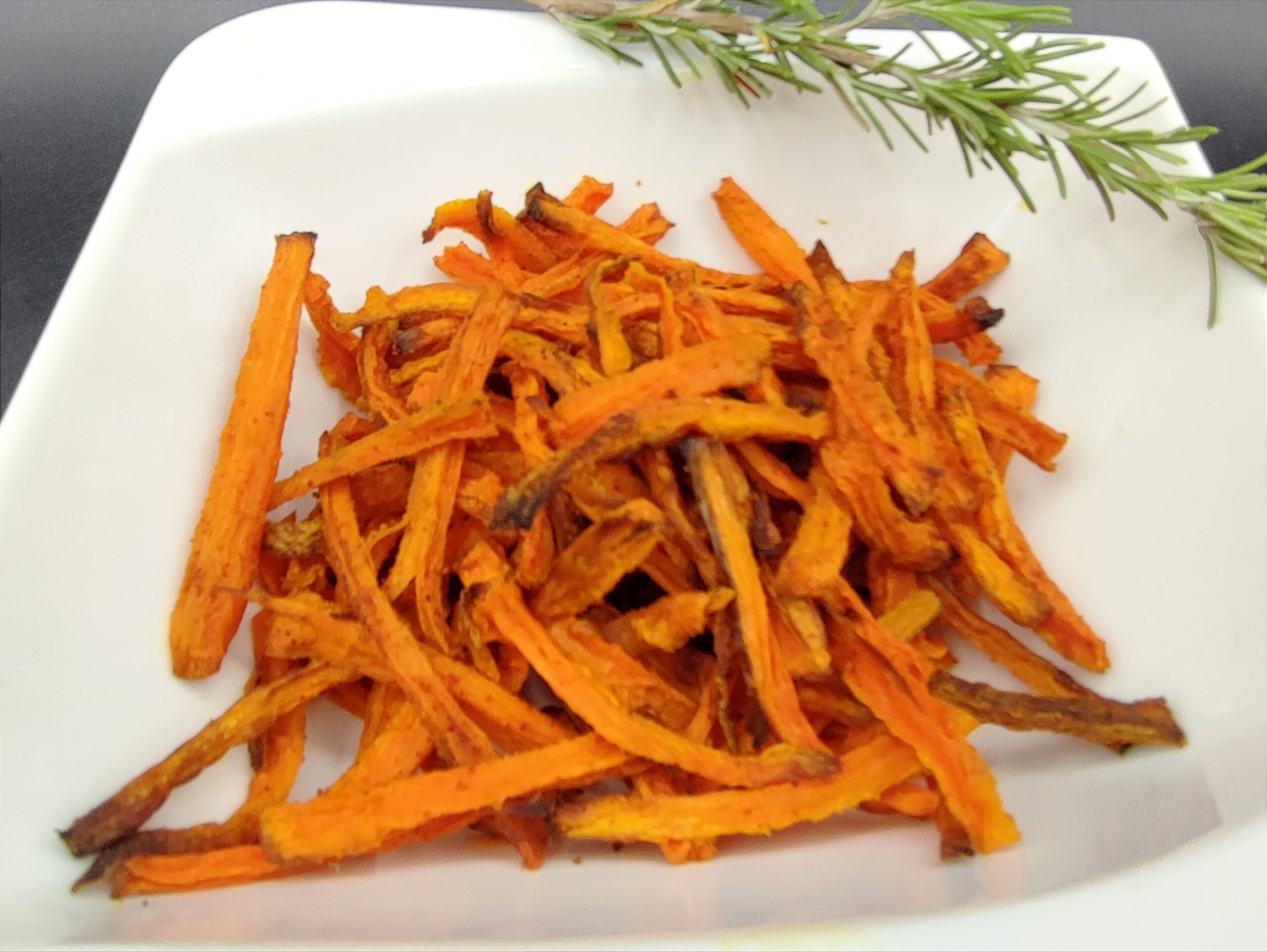 wortelsticks in de airfryer