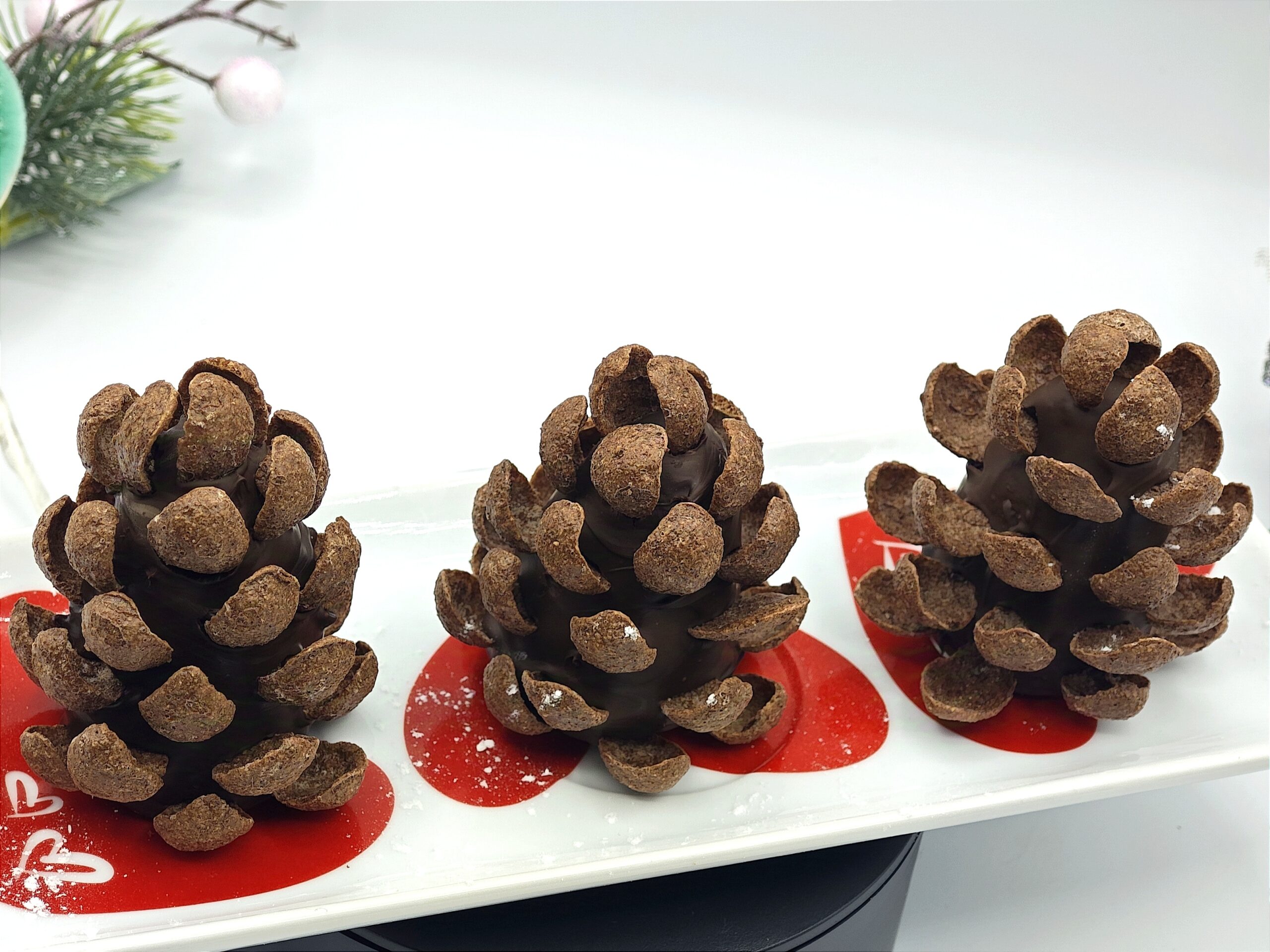 Chocolade dennenappels