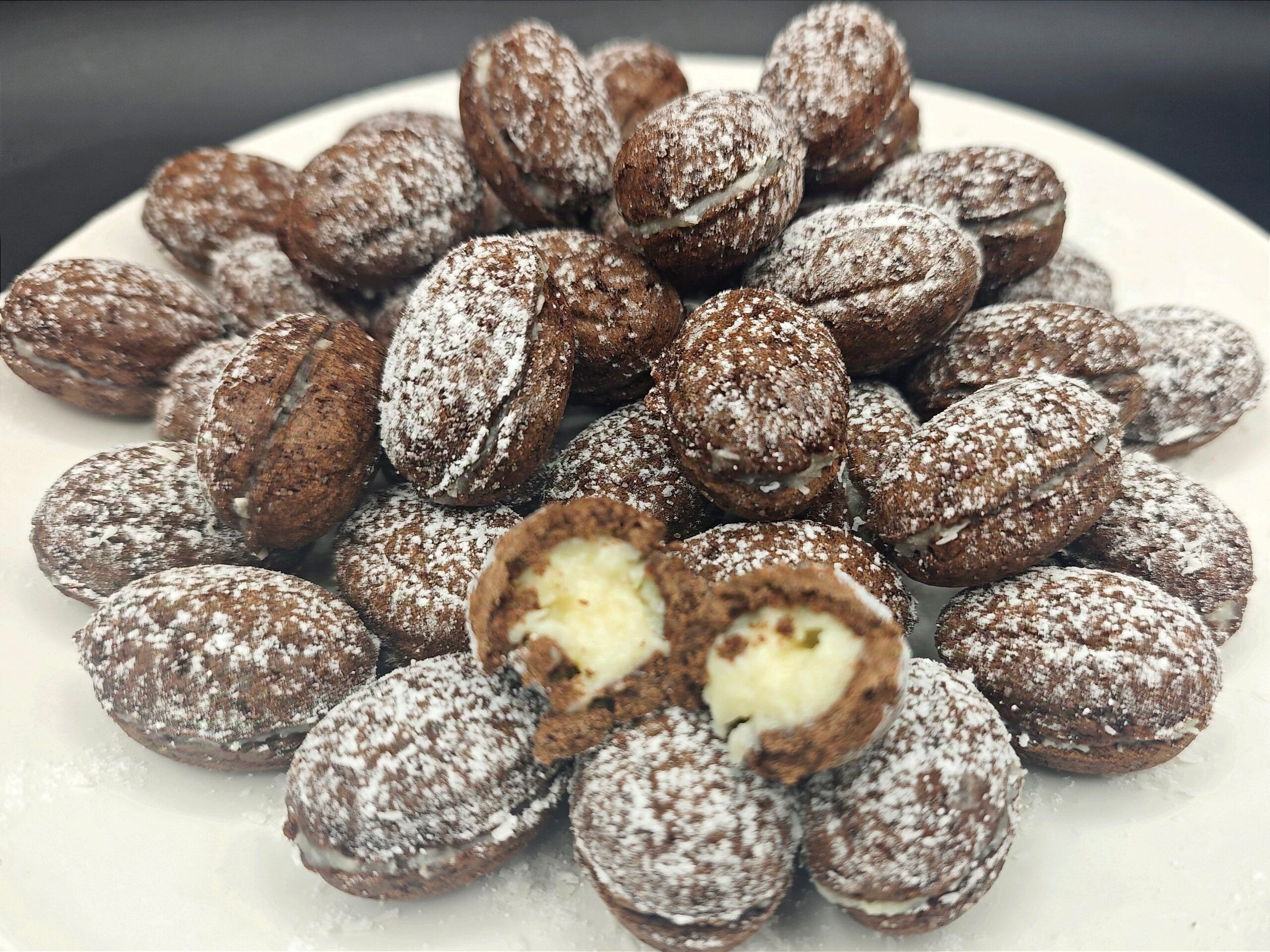 Chocolade-en-kokos-kruimelnoten