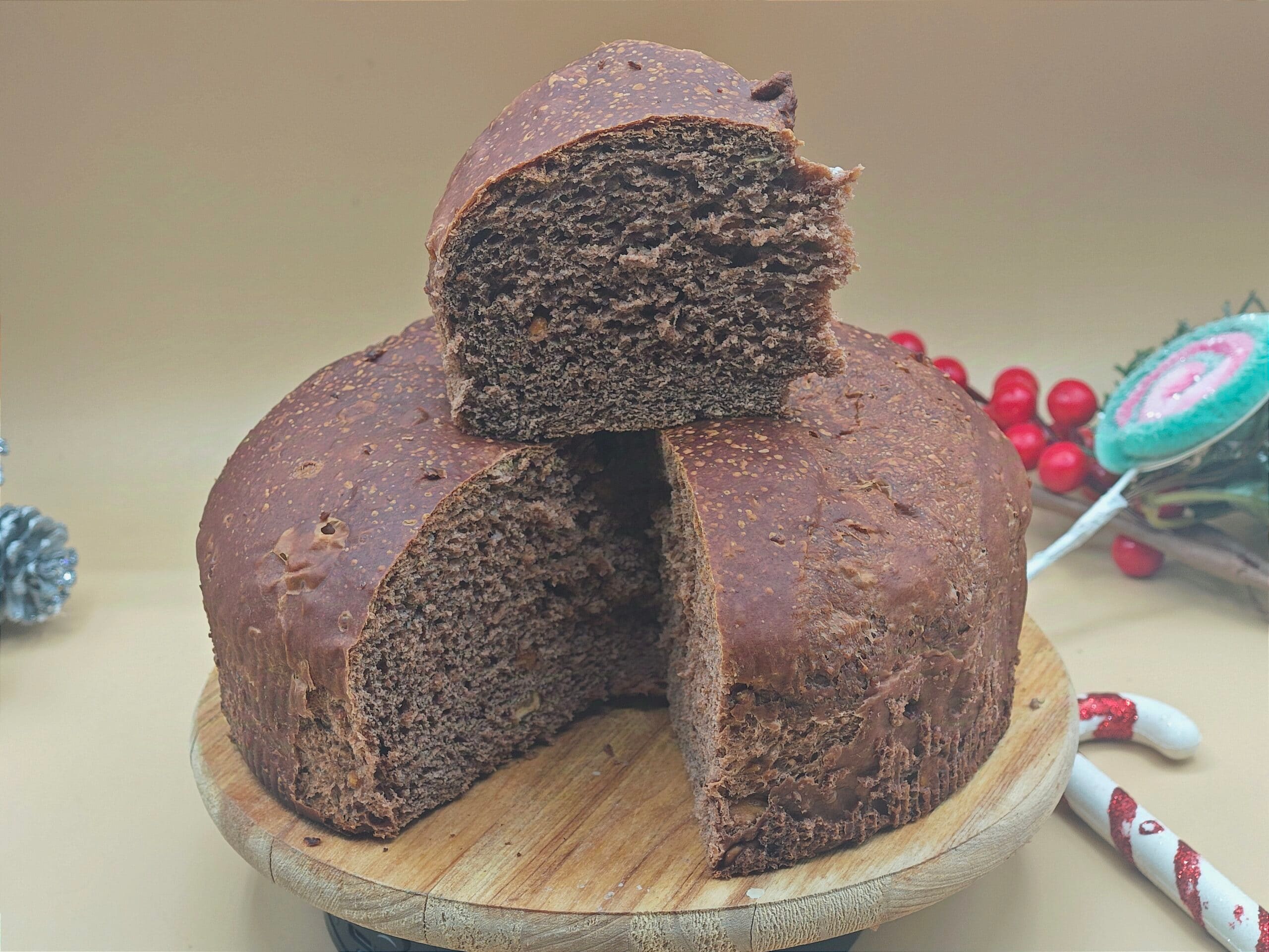 Vegan Panettone met Cacao