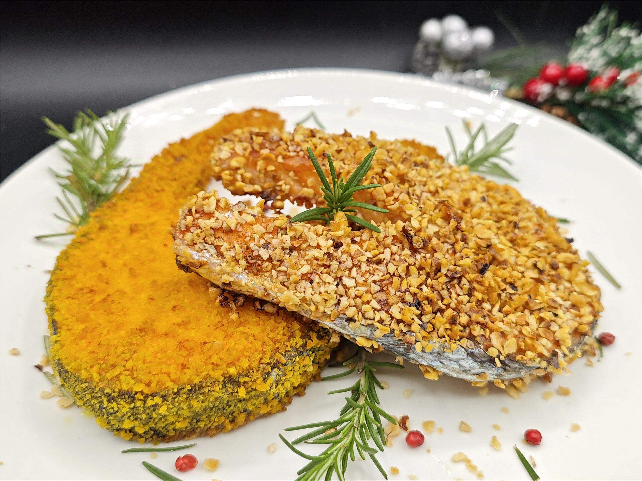 Zalm in heteluchtfriteuse